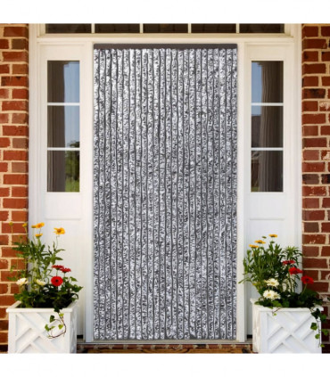 Insect Curtain Brown and Beige 90x220 cm Chenille