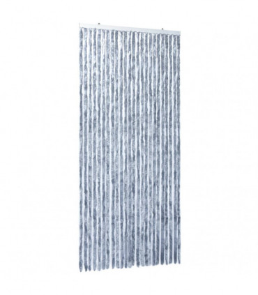Insect Curtain Silver 100x220 cm Chenille