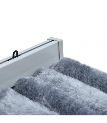 Insect Curtain Silver 100x220 cm Chenille