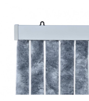 Insect Curtain Silver 100x220 cm Chenille