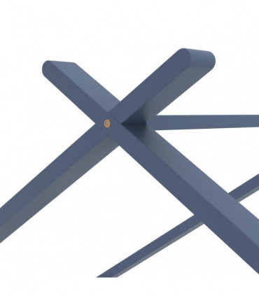 Kids Bed Frame Grey Solid Pine Wood 90x200 cm