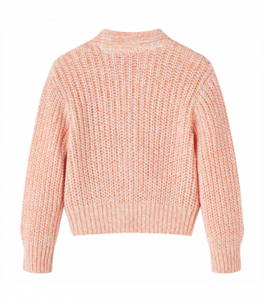Kids' Cardigan Knitted Mixed Pink 104