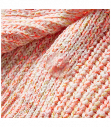 Kids' Cardigan Knitted Mixed Pink 104