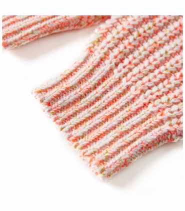Kids' Cardigan Knitted Mixed Pink 116