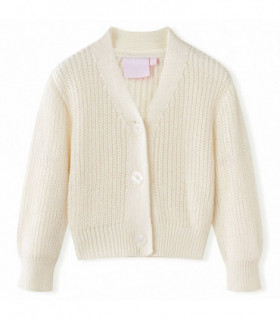 Kids' Cardigan Knitted Snow White 104