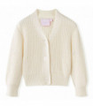 Kids' Cardigan Knitted Snow White 104