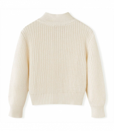 Kids' Cardigan Knitted Snow White 116