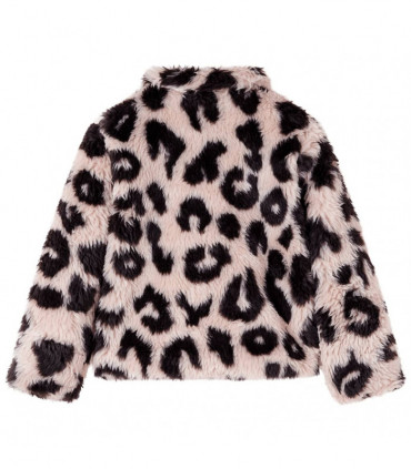 Kids' Coat Faux Fur Light Pink 104