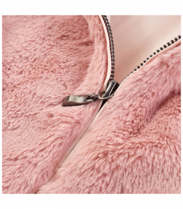 Kids' Coat Faux Fur Pink 116