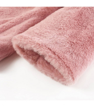 Kids' Coat Faux Fur Pink 92