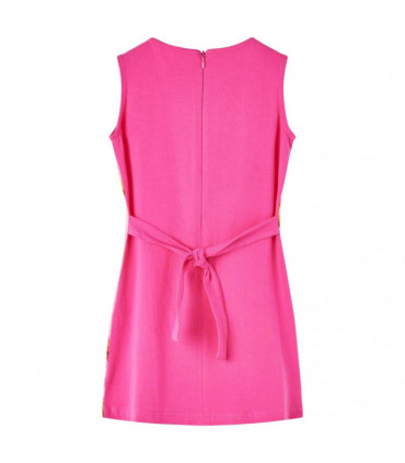 Kids' Dress Bright Pink 128