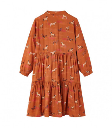 Kids' Dress Cognac 104