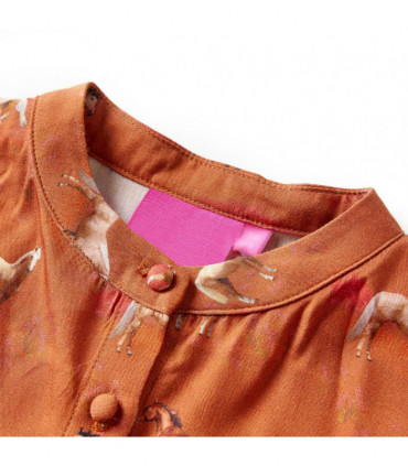 Kids' Dress Cognac 104