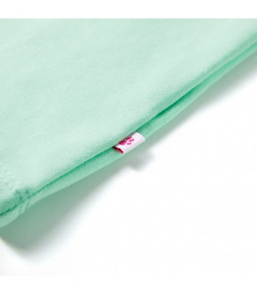 Kids' Dress with Drawstring Bright Green 140