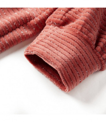 Kids' Dress with Long Sleeves Medium Pink 116