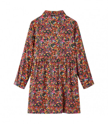 Kids' Dress with Long Sleeves Multicolour 116