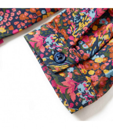 Kids' Dress with Long Sleeves Multicolour 116