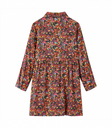 Kids' Dress with Long Sleeves Multicolour 140