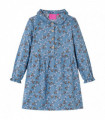 Kids' Dress with Long Sleeves Petrol 104