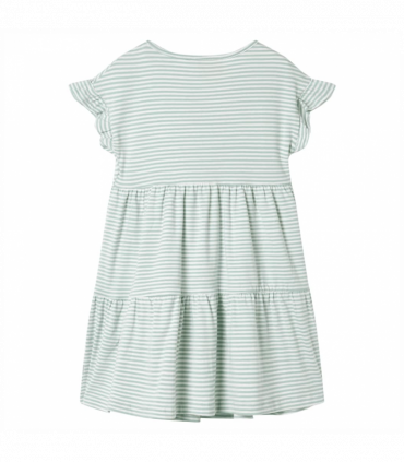 Kids' Dress with Ruffle Sleeves Mint 92