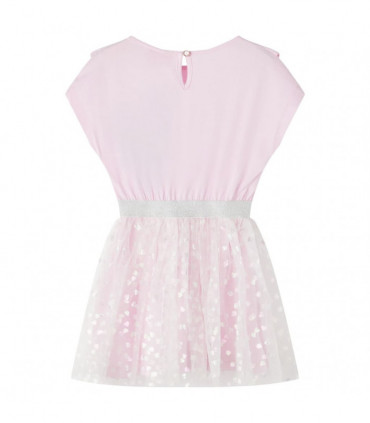 Kids' Dress with Ruffles Light Pink 104