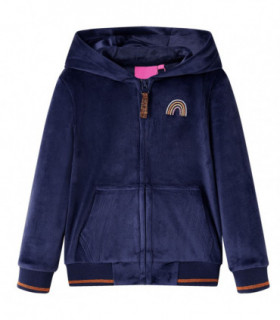 Kids' Hooded Jacket Navy 128