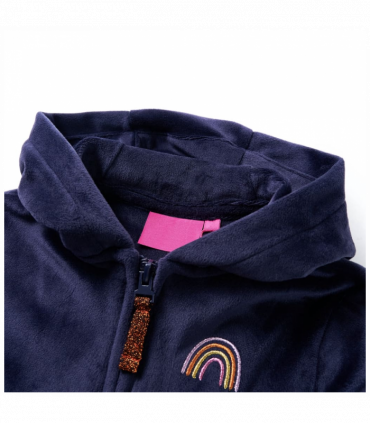 Kids' Hooded Jacket Navy 128