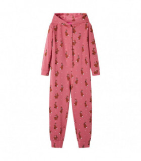 Kids' Hooded Onesie Old Pink 104