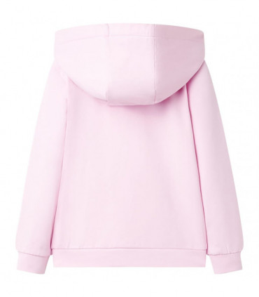 Kids' Hooded Sweatshirt Light Pink 92