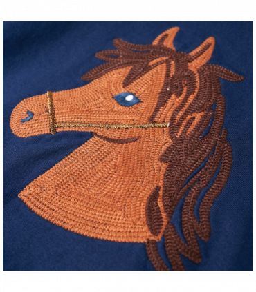 Kids' Hooded Sweatshirt Navy 116