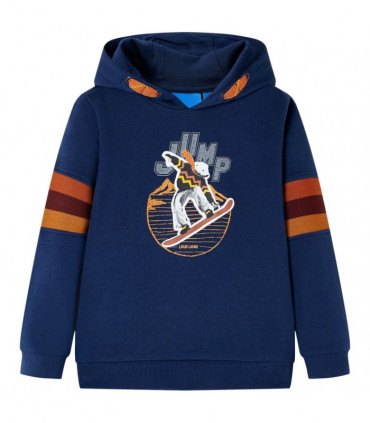Kids' Hooded Sweatshirt Navy 92