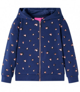 Kids' Hooded Sweatshirt Navy Blue 104