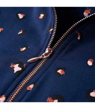 Kids' Hooded Sweatshirt Navy Blue 128