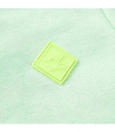 Kids' Hooded Sweatshirt with Zip Bright Green 116