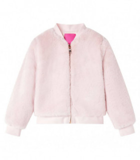 Kids' Jacket Faux Fur Soft Pink 104