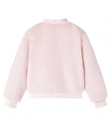 Kids' Jacket Faux Fur Soft Pink 92