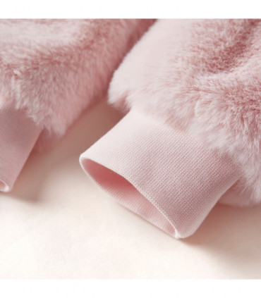 Kids' Jacket Faux Fur Soft Pink 92
