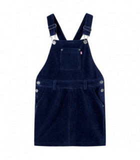Kids' Overall Dress Corduroy Navy 104