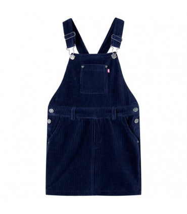 Kids' Overall Dress Corduroy Navy 104