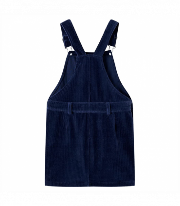 Kids' Overall Dress Corduroy Navy 116