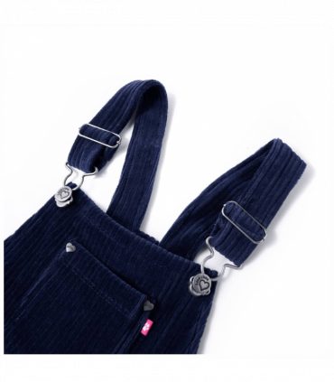 Kids' Overall Dress Corduroy Navy 116