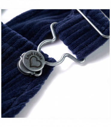 Kids' Overall Dress Corduroy Navy 116