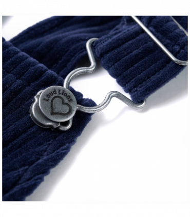 Kids' Overall Dress Corduroy Navy 92