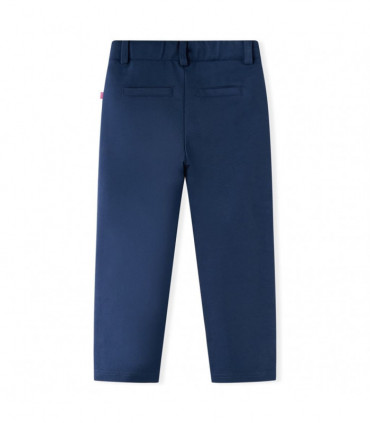 Kids' Pants with Black Trims Navy 116