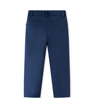 Kids' Pants with Black Trims Navy 140