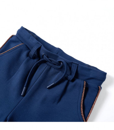 Kids' Pants with Drawstring Navy Blue 104