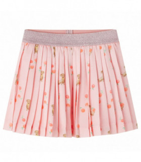 Kids' Pleated Skirt Light Orange 104