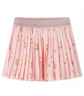 Kids' Pleated Skirt Light Orange 128