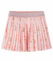 Kids' Pleated Skirt Light Orange 140
