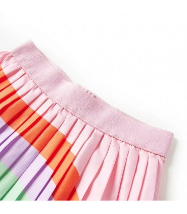Kids' Pleated Skirt Light Pink 140